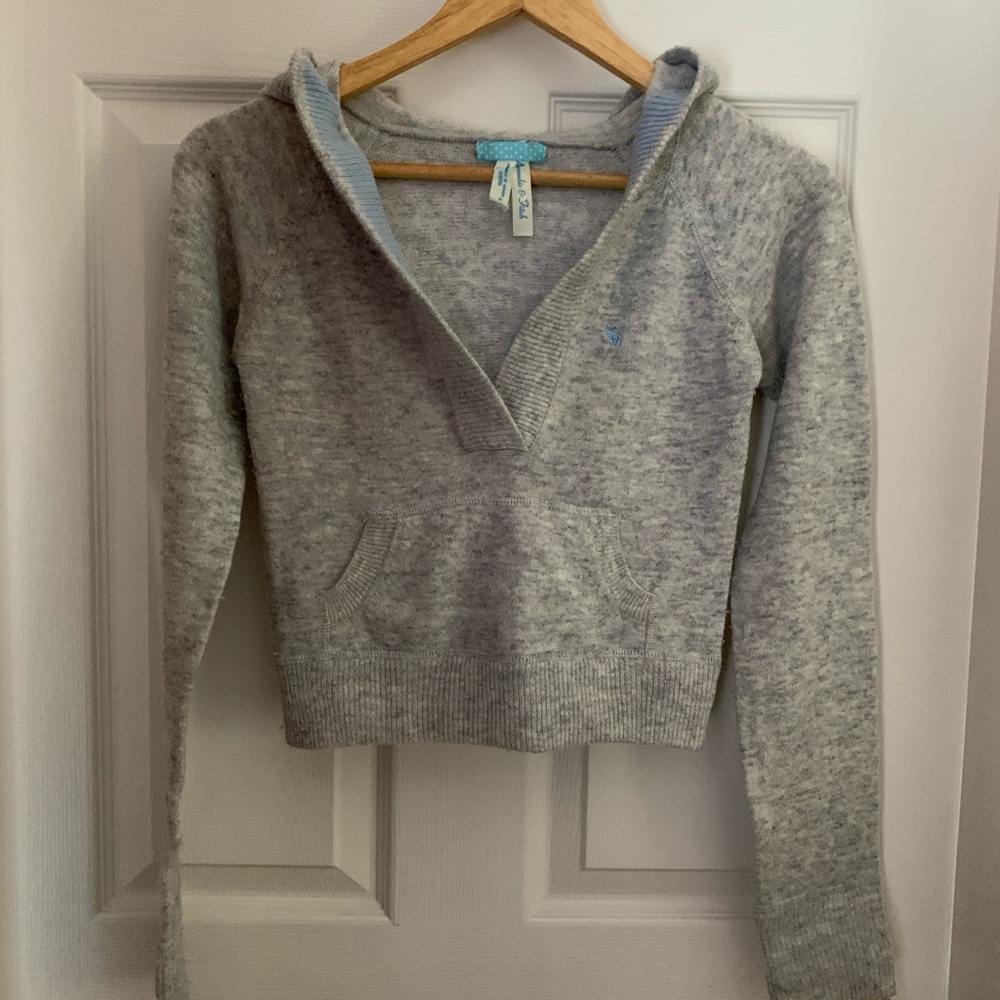 EEEUC Abercrombie cropped sweater 90s Sz S